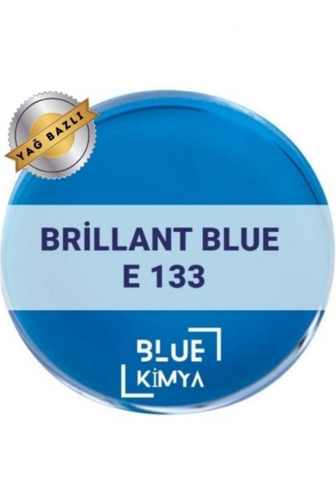 Lake Brilliant Blue 1 Kg Mavi E133 Yağ Bazlı Toz Gıda Boyası