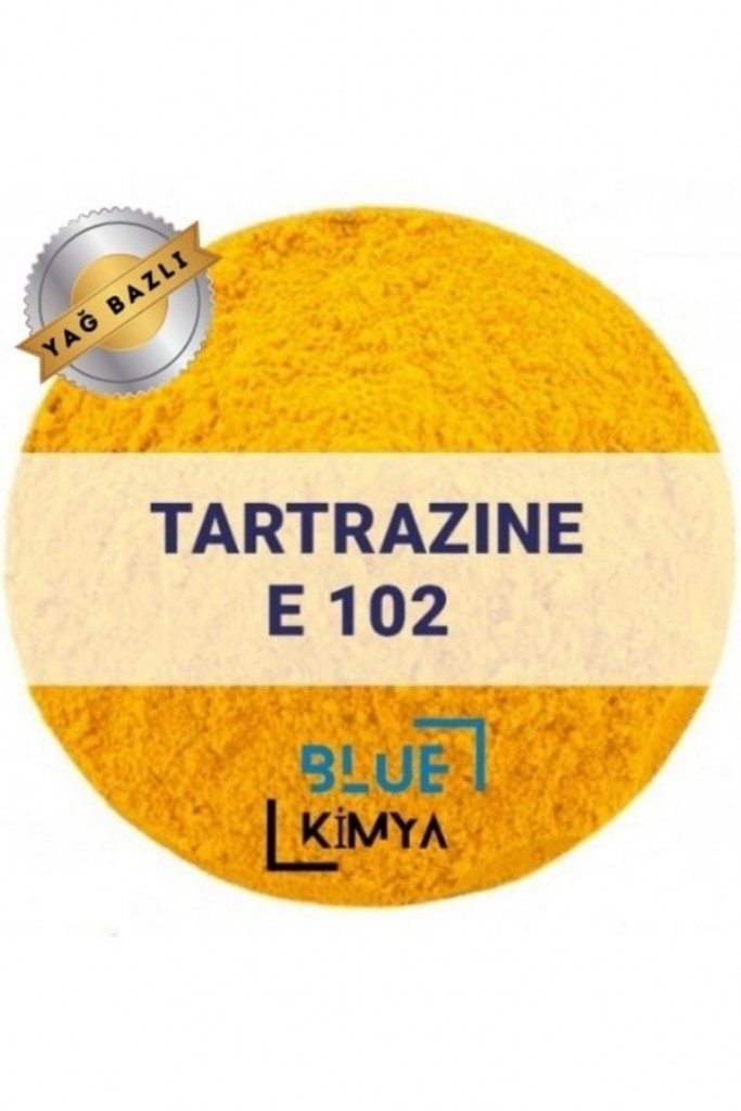 Lake Tartrazine 1 Kg Sarı E102 Yağ Bazlı Toz Gıda Boyası