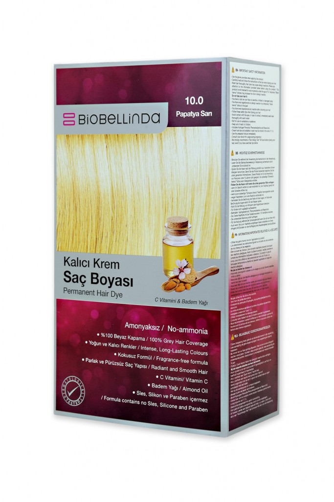 Amonyaksız Kalıcı Krem Saç Boyası - 10.0 Papatya Sarı  Nocolor-81631F3F