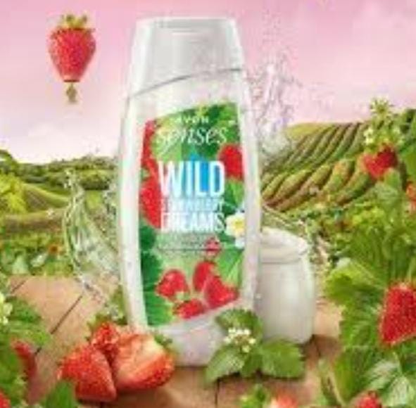 Avon Senses Wild Strawberry Dreams 500 Ml Duş Jeli