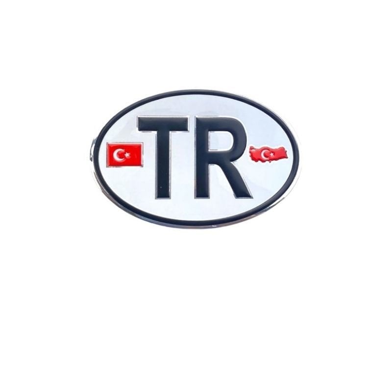Arma Oval Tr Türkiye 125X85 Mm Armalı Bayraklı / Yaciy181
