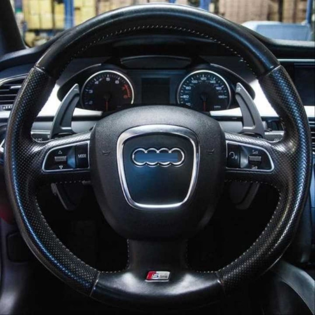 Audi A3 Uyumlu & A4 & A5 (2013-2016) Paddle Shift (F1 Vites Kulakçık) - Siyah