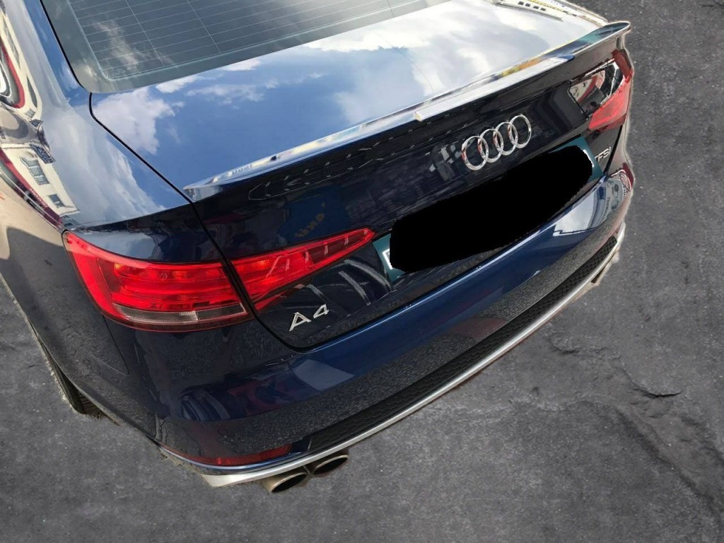 Audi A4 Uyumlu Anatomik Spoiler Boyalı -2017