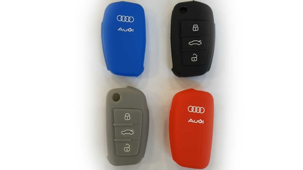Audi Silikon Uyumlu Anahtar Kılıfı Sustalı