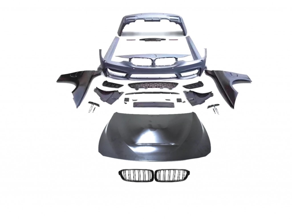 Bmw 3 Uyumlu Serisi F30 2013+ M3 Body Kit (Çamurluk Ve Kaput Dahil Set)