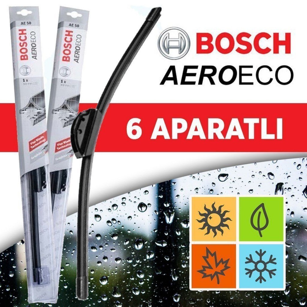 Bosch Aeroeco Serisi Bmw F20-F21 Silecek Seti 2012-2017 Plus Muz Tip Silecek