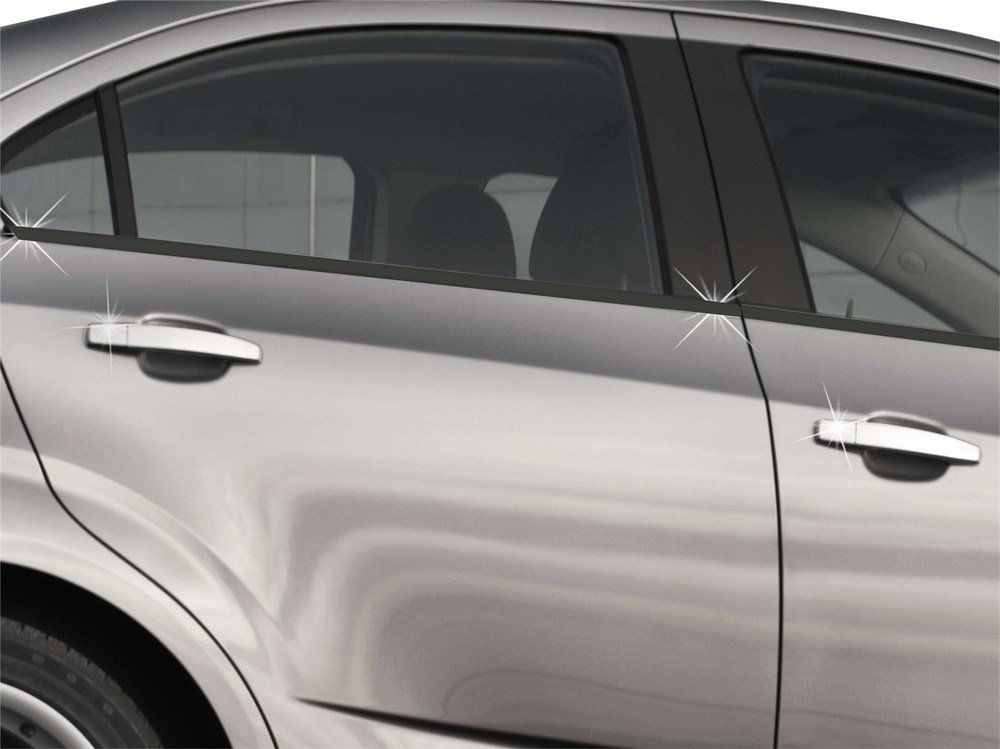 Chevrolet Aveo Uyumlu Kapı Kolu 4 Kapı Krom Sedan 2012 Ve Sonrası