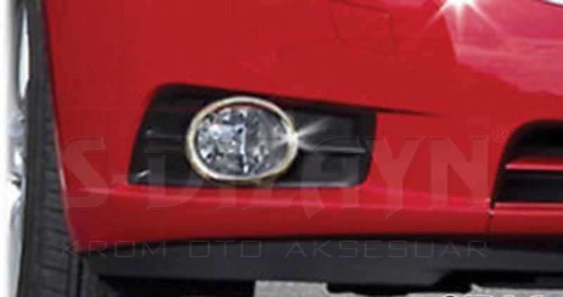 Chevrolet Cruze Uyumlu Sedan Krom Sis Farı Çerçevesi 2 Parça 2011-2013
