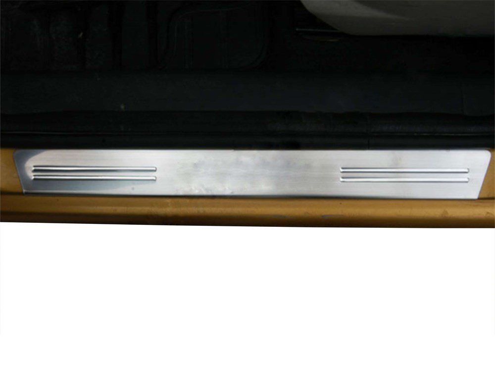 Citroen C3 Uyumlu Kapı Eşiği Coupe 2 Parça Krom 2003-2009