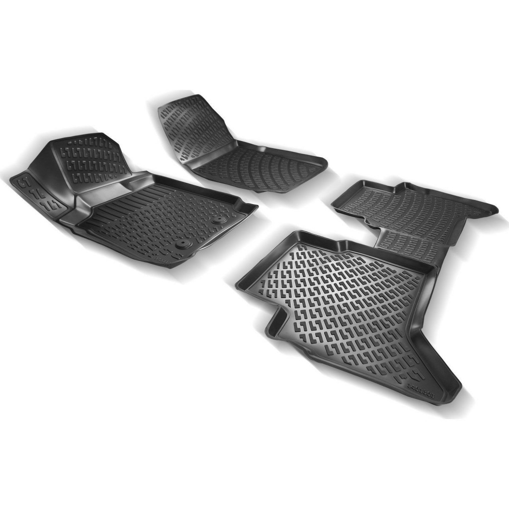 Citroen C4Ds4 Uyumlu 2010-2018 3D Havuzlu Siyah Paspas Seti