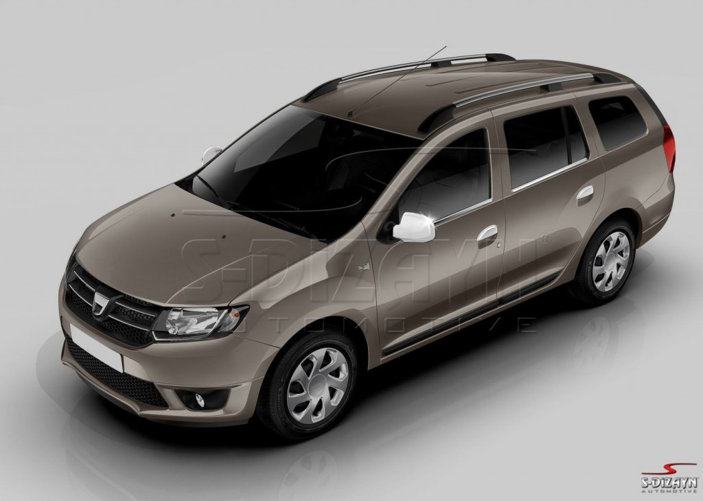 Dacia Logan Uyumlu Mcv Krom Cam Çıtası 4 Parça 2013-2020