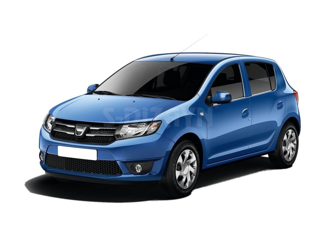 Dacia Sandero Uyumlu 2 Krom Cam Çıtası 4 Parça 2013-2020