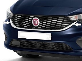 Fiat Egea Uyumlu Ön Panjur 2021 Sonrası Paslanmaz Çelik Parça