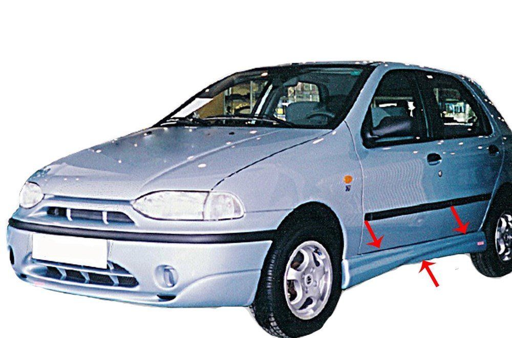 Fiat Palio Uyumlu Marşpiyel 2 Parça Fiber 1998-2012
