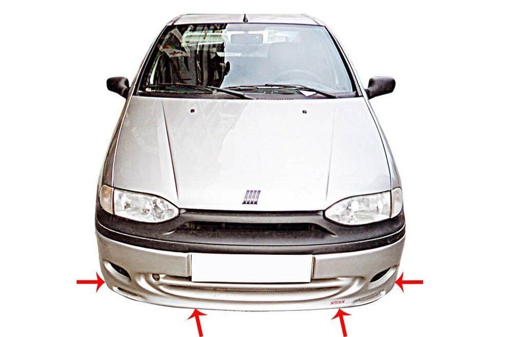 Fiat Siena Uyumlu Ön Tampon Altı Fiber 1998-2002