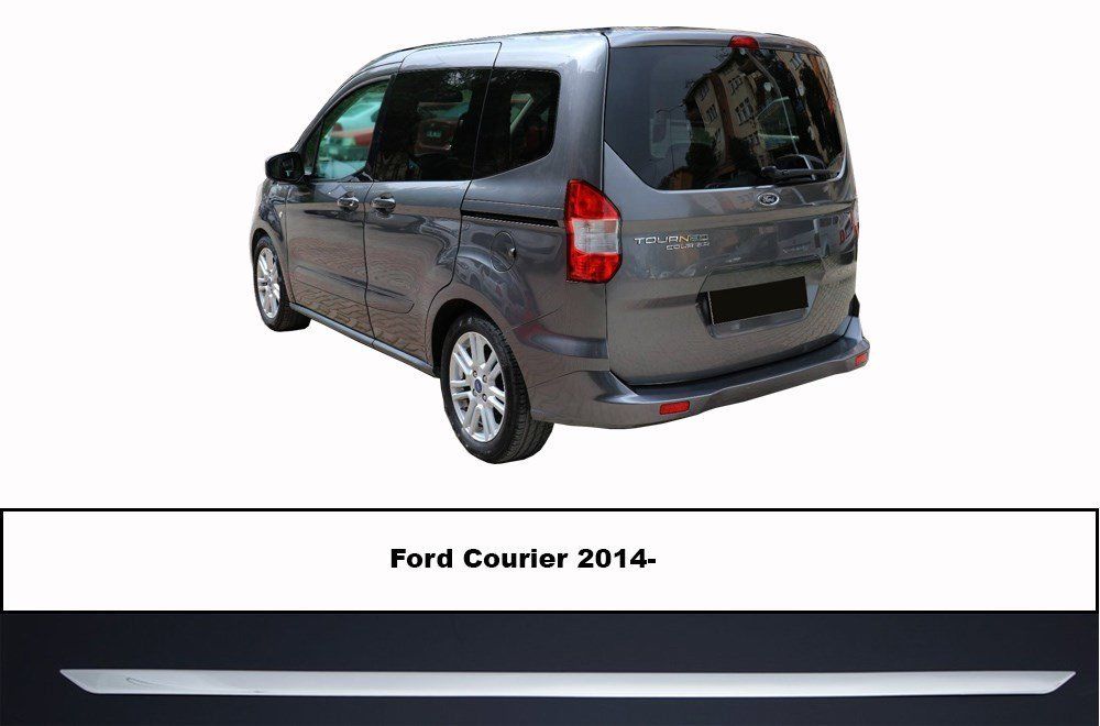 Ford Courier Uyumlu Bagaj Alt Çıta Krom 2014 Ve Sonrası