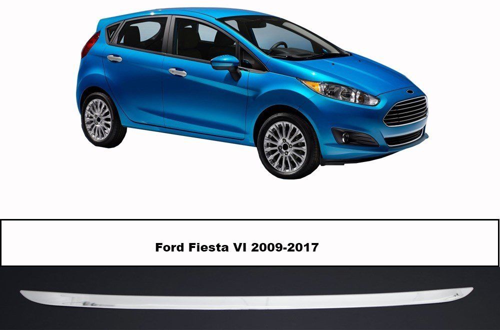 Ford Fiesta Uyumlu 6 Bagaj Alt Çıta Krom 2008 Ve Sonrası