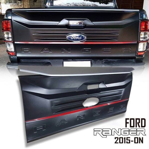 Ford Ranger Uyumlu 2015-2017 Bagaj Kapağı Kaplama Ranger Yazılı