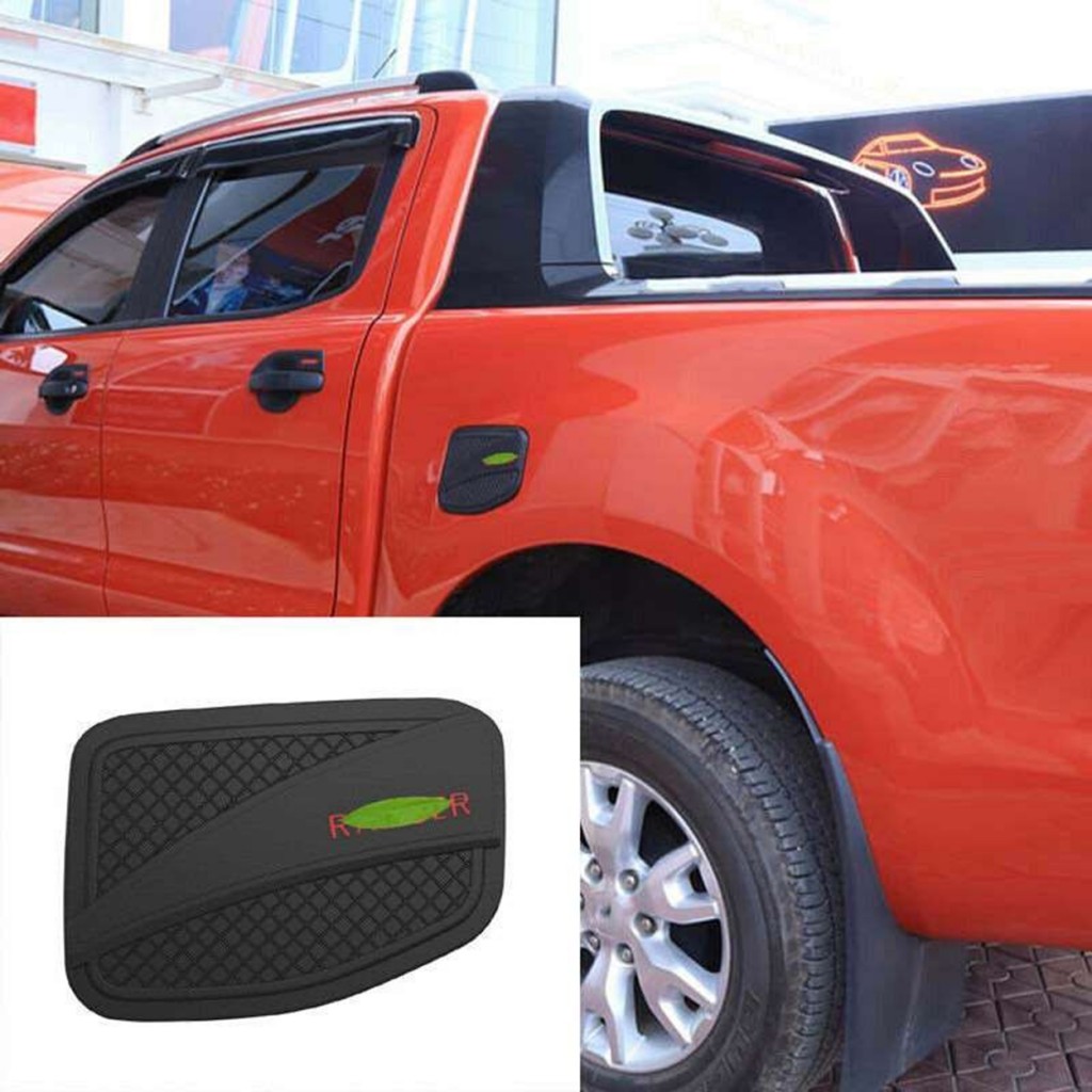 Ford Ranger Uyumlu 2015 Sonrası Depo Kapağı Kaplama Siyah Parça
