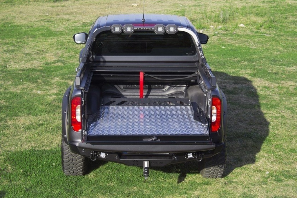 Ford Ranger Uyumlu Kasa İçi Sürgülü Çekmece 2012-2021 Aqm-S60 Parça