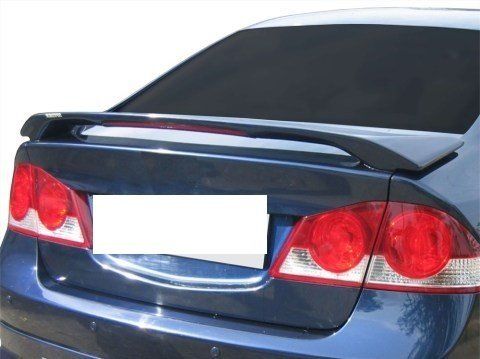 Honda Civic Uyumlu 8 Spoiler Bagaj Yüksek (Işıklı) Fiber 2006-2011