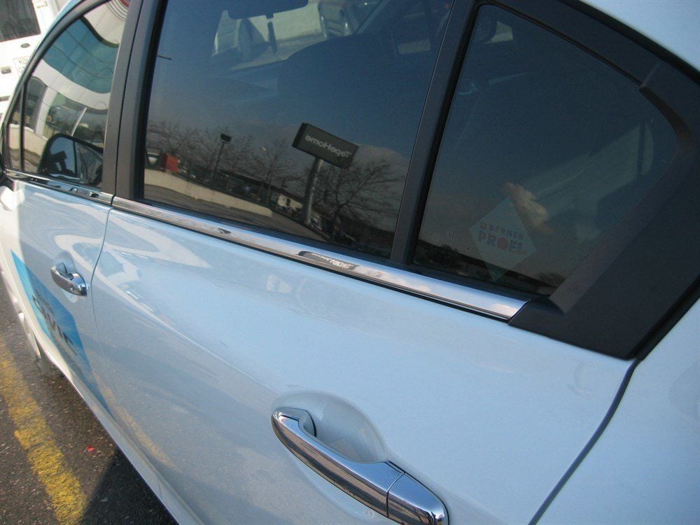 Honda Civic Uyumlu 9 Cam Çıtası 6 Parça  Krom 2012 Ve Sonrası