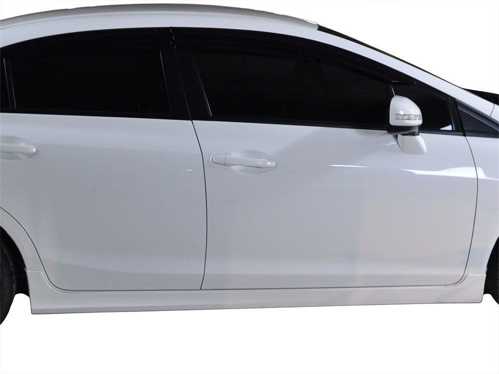 Honda Civic Uyumlu 9 Marşpiyel 2 Parça (Mugen Md) Fiber 2012-2015