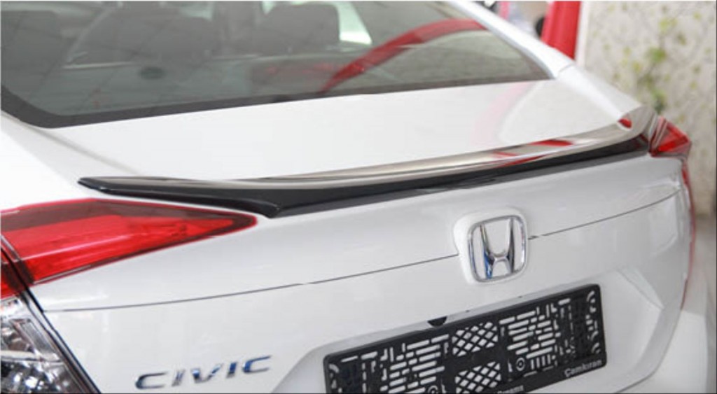 Honda Civic Uyumlu Fc5 2016-2020 Işıksız Spoiler