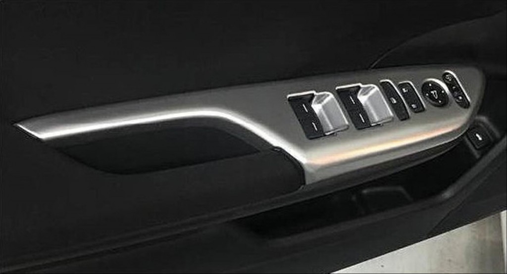 Honda Civic Uyumlu Fc5 2016-2021 Kapı Kolçak Kaplama Silver