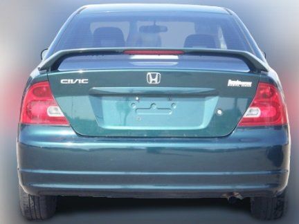 Honda Civic Uyumlu Spoiler 2001-2005 Modeli Boyalı