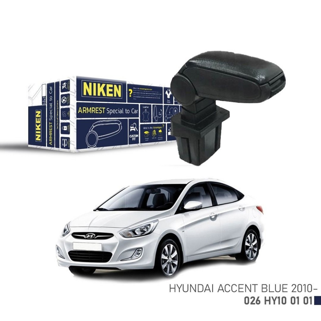 Hyundai Accent Uyumlu Blue 2010 Araca Özel Kol Dayama Niken Parça