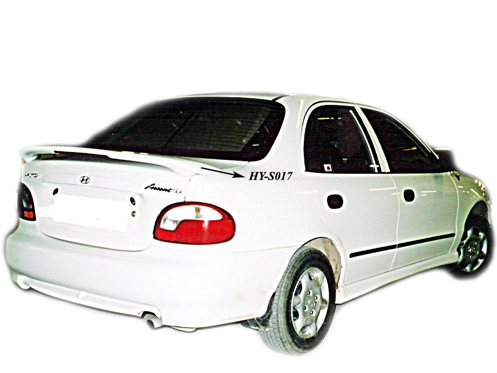 Hyundai Accent(94-00)X3 Uyumlu Spoiler Bagaj Yüksek (Işıklı)