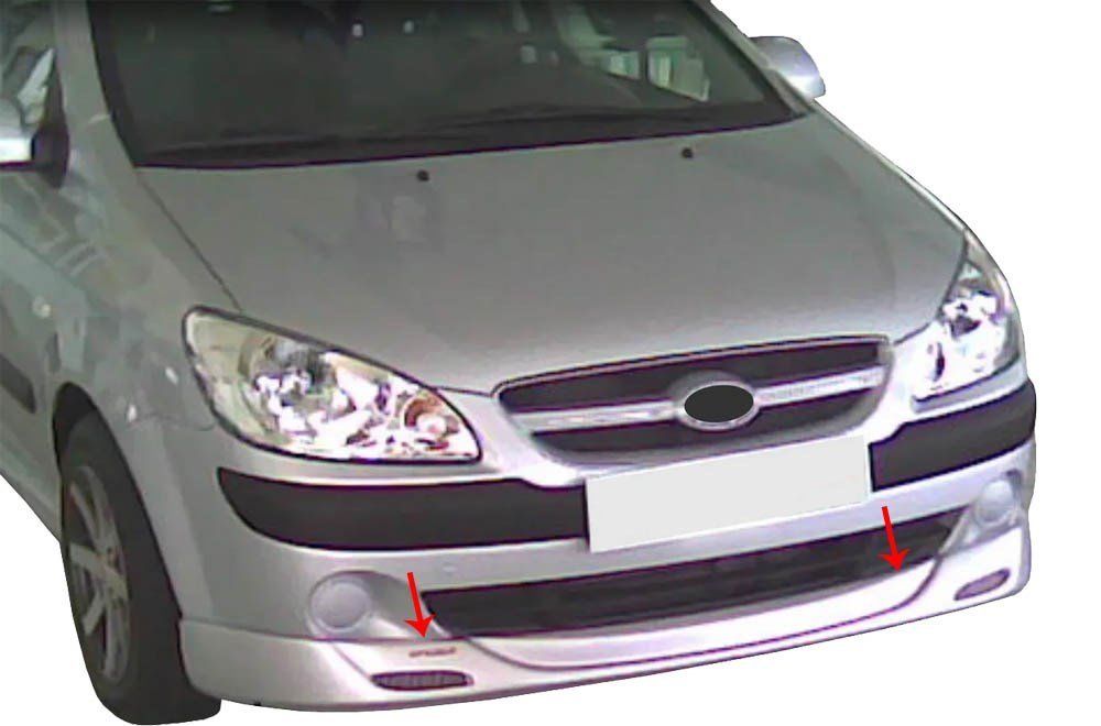 Hyundai Getz Uyumlu Ön Tampon Altı (Facelift) Fiber 2002-2011