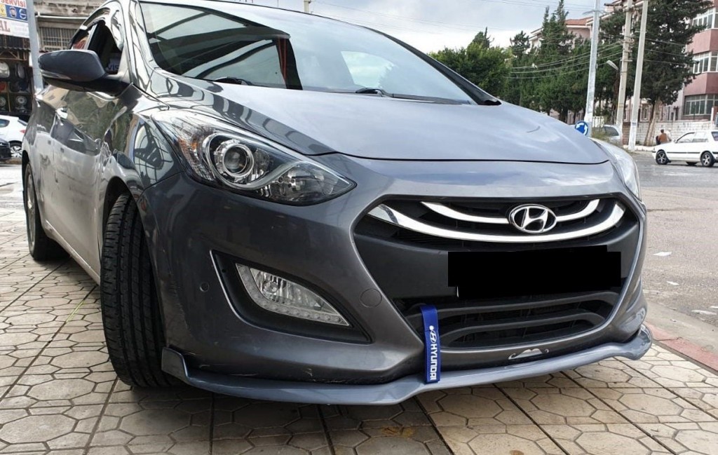 Hyundai İ30 Uyumlu Ön Lip Boyalı 2012-Sonrası