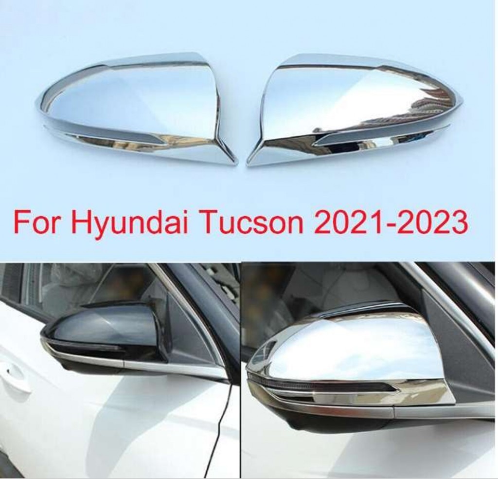 Hyundai Tucson Uyumlu 2021 Sonrası Ayna Kapağı Abs Krom Parça