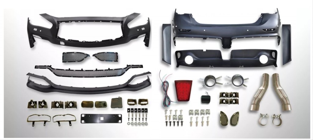 Infiniti Q50 Uyumlu 2014-2017 İçin Eau Rogue Body Kit