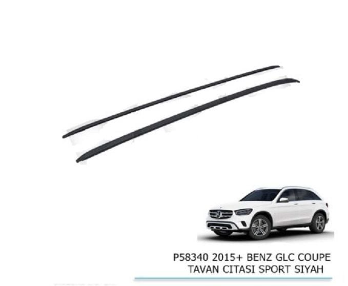 Mercedes Benz Uyumlu Glc Coupe Tavan Çıtası Sport Siyah 2015+ Parça