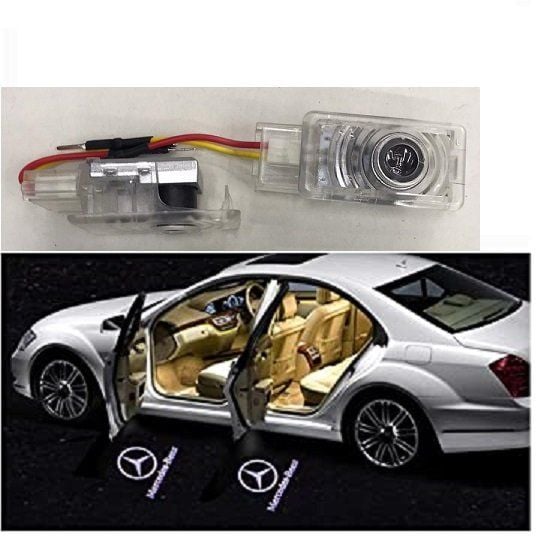 Mercedes Glk Uyumlu Kapı Altı Logo Araç 3D Gölge Light