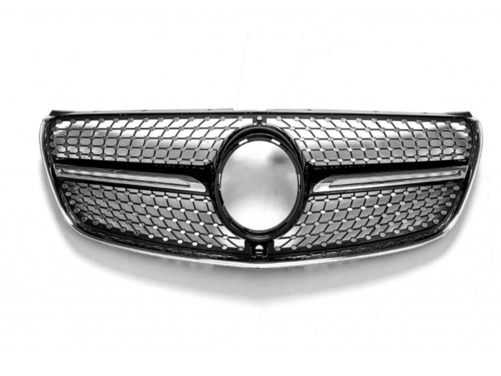 Mercedes W447 Uyumlu Diamond Panjur - Siyah