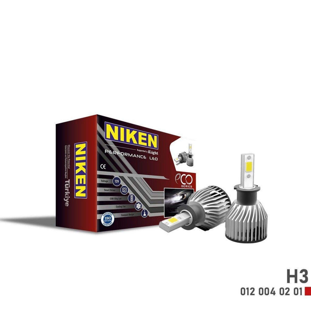 Niken Led Uyumlu Xenon Eco Serisi H3 Parça