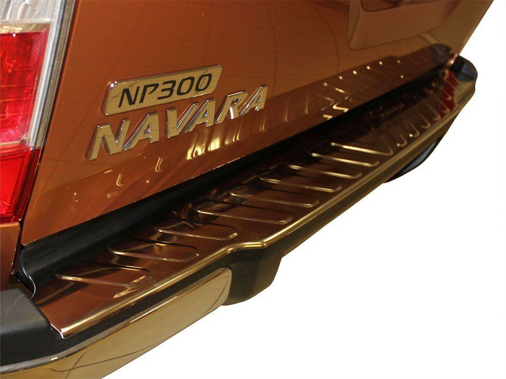 Nissan Navara Uyumlu Arka Tampon Eşiği Krom 2016 Ve Sonrası