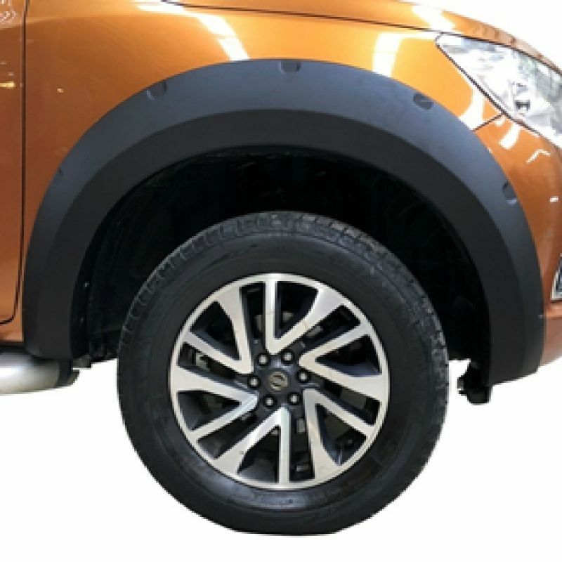 Nissan Navara Uyumlu Çamurluk Kaplama 4.5Cm Civatasız Dodik Seti 2012 / 2019 Parça