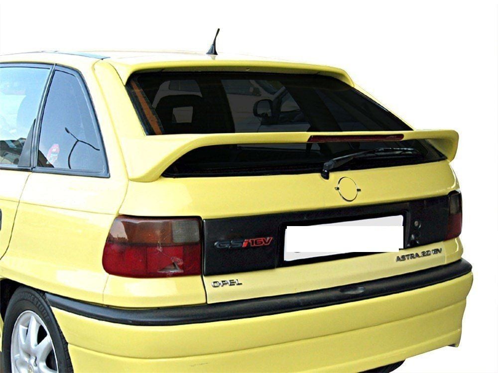 Opel Astra Uyumlu F Hatchback Spoiler Cam Altı (Işıklı) Fiber 1991-2002