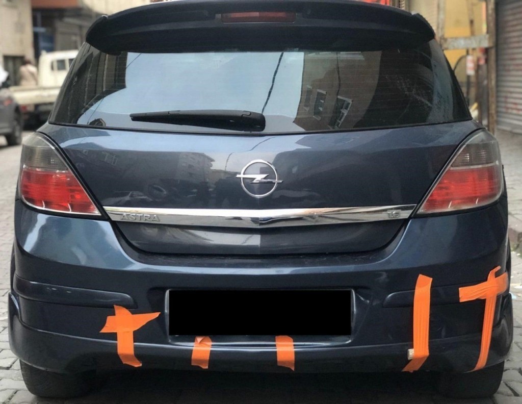 Opel Astra Uyumlu H Arka Ek (Plastik)