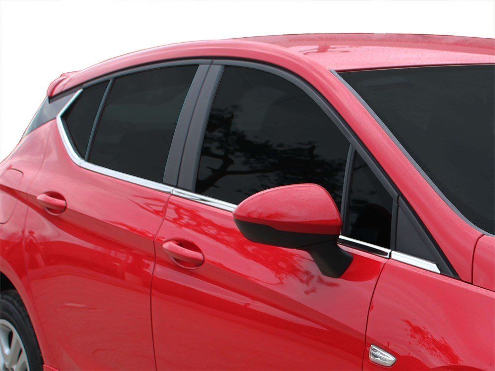 Opel Astra Uyumlu K Cam Çıtası 8 Parça Krom 2015 Ve Sonrası