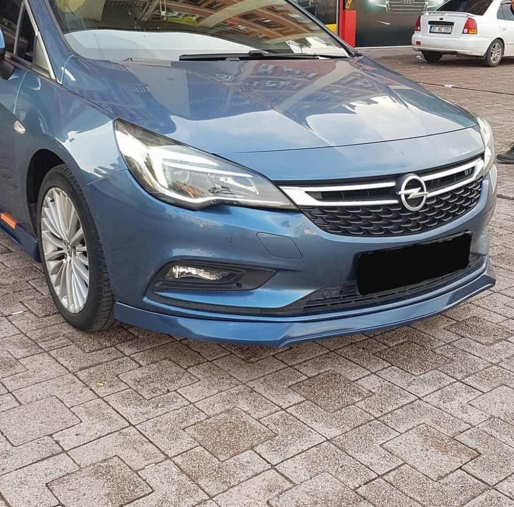 Opel Astra Uyumlu K Ön Tampon Eki -2015 Boyalı