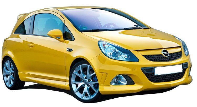 Opel Corsa Uyumlu D (2007-2015) Opc 2 Kapılı (Coupe) Yan Marşpiyel Seti (Plastik)