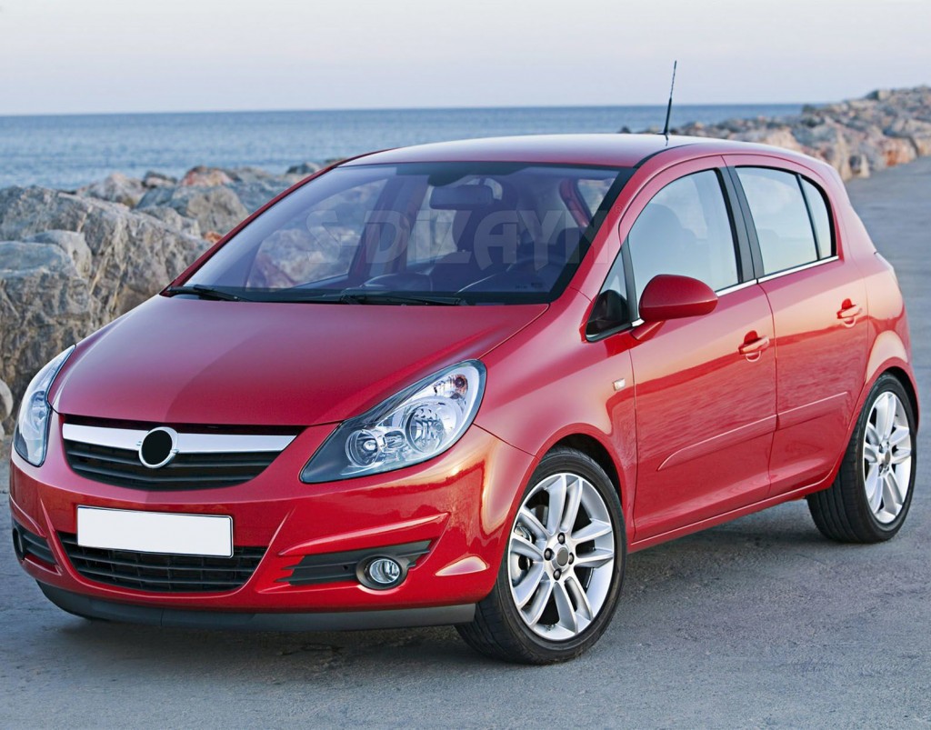 Opel Corsa Uyumlu D Krom Cam Çıtası 6 Parça 2007-2014