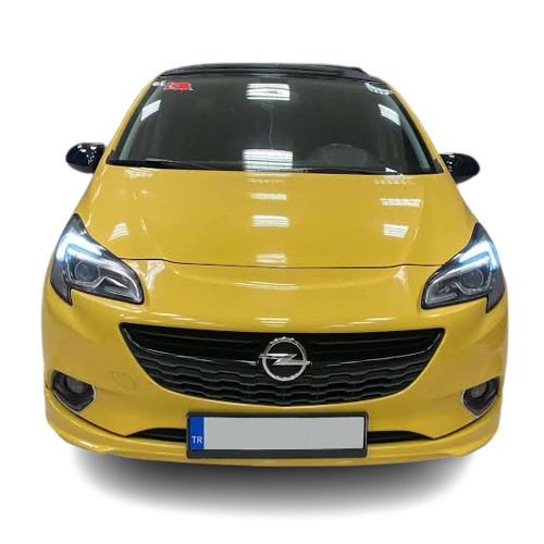 Opel Corsa Uyumlu E (2014-Sonrası) Ön Tampon Ek (Plastik)