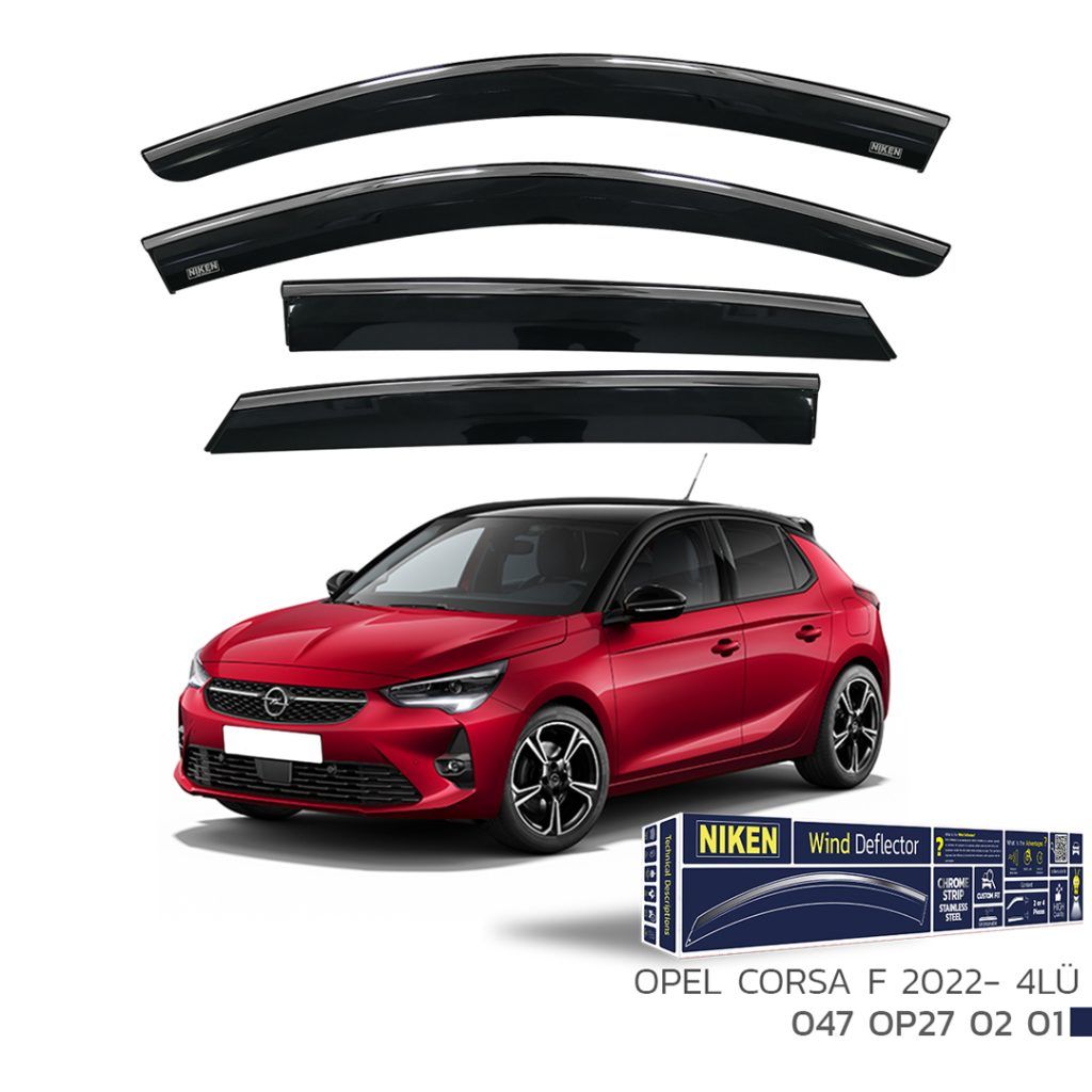 Opel Corsa Uyumlu F Kromlu Cam Rüzgarlığı -2022 Niken Parça
